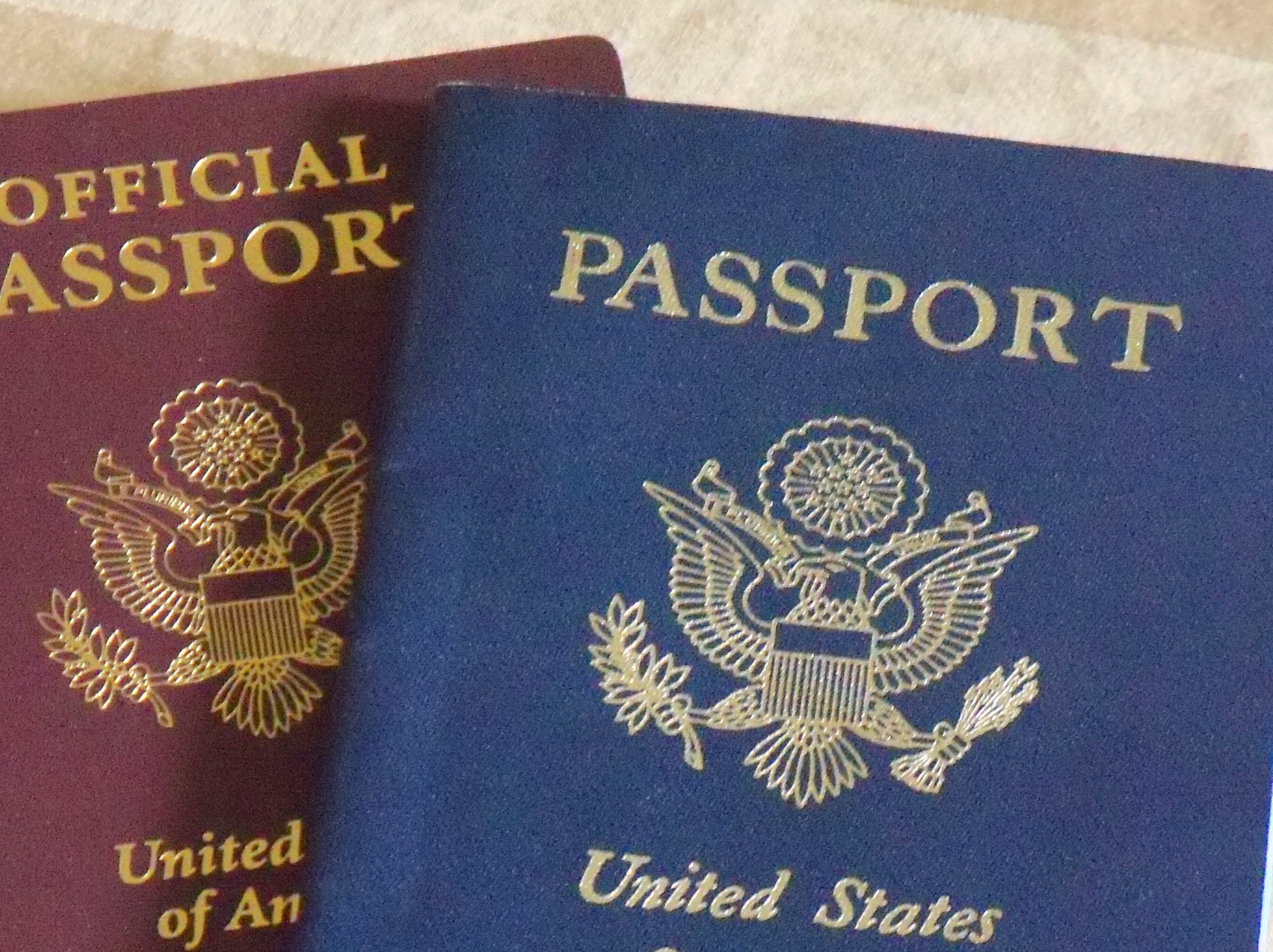 three travel passport